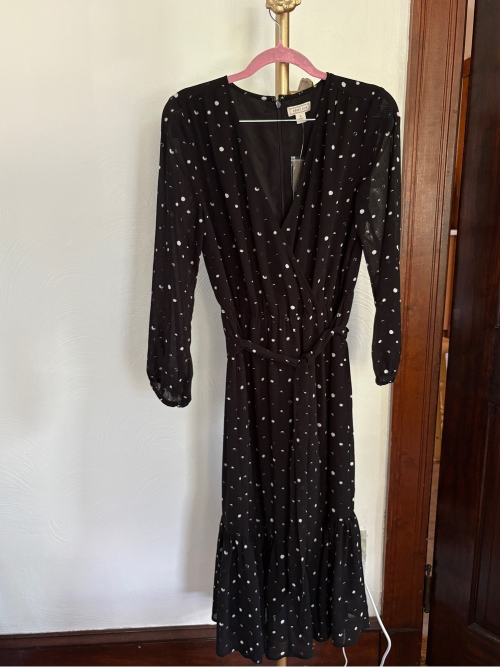 Jcrew Wrap Midi Dress - size 4